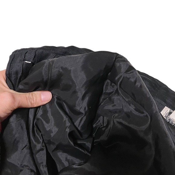 Vintage Tamotsu New York Textured Black Jacket - Picture 6 of 10